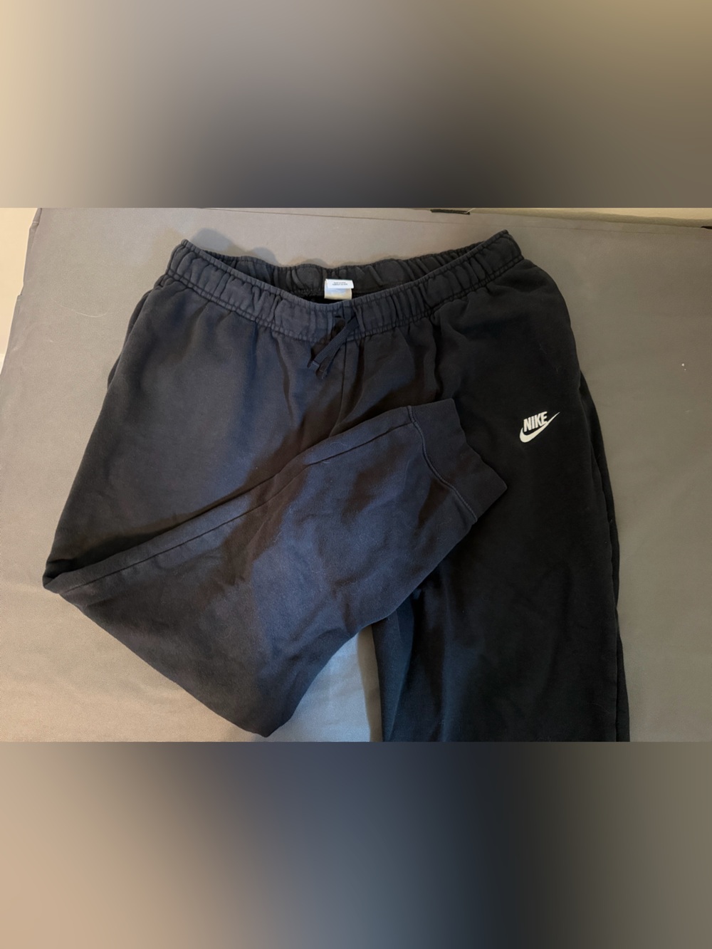 Nike Black Elastic Waist Sweatpants